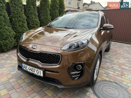 Кіа Sportage 2017 у Києві на Automoto.ua Коричневий Кіа Sportage, об'ємом двигуна 2 л та пробігом 141 тис. км за 19500 $, фото 1 на Automoto.ua