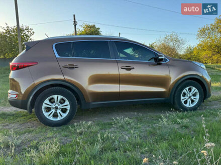 Коричневый Киа Sportage, объемом двигателя 1.7 л и пробегом 260 тыс. км за 16500 $, фото 1 на Automoto.ua