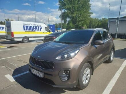 Коричневый Киа Sportage, объемом двигателя 2 л и пробегом 63 тыс. км за 15500 $, фото 1 на Automoto.ua