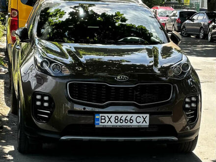 Коричневый Киа Sportage, объемом двигателя 2 л и пробегом 160 тыс. км за 23500 $, фото 1 на Automoto.ua