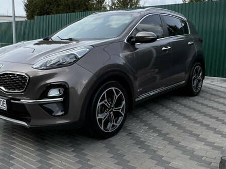 Коричневий Кіа Sportage, об'ємом двигуна 2 л та пробігом 80 тис. км за 23000 $, фото 1 на Automoto.ua