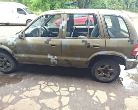 Красный Киа Sportage, объемом двигателя 2 л и пробегом 200 тыс. км за 1500 $, фото 1 на Automoto.ua