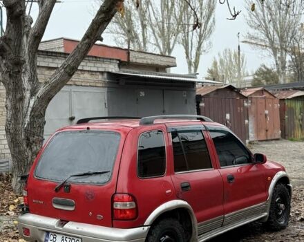Красный Киа Sportage, объемом двигателя 2 л и пробегом 200 тыс. км за 1000 $, фото 5 на Automoto.ua