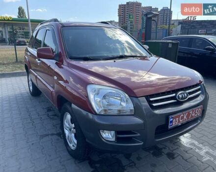 Красный Киа Sportage, объемом двигателя 1.99 л и пробегом 224 тыс. км за 7799 $, фото 4 на Automoto.ua