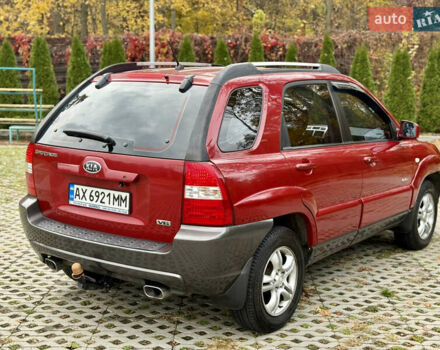 Красный Киа Sportage, объемом двигателя 2.66 л и пробегом 275 тыс. км за 7500 $, фото 12 на Automoto.ua