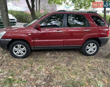 Красный Киа Sportage, объемом двигателя 1.99 л и пробегом 224 тыс. км за 7799 $, фото 15 на Automoto.ua