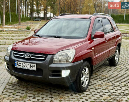 Красный Киа Sportage, объемом двигателя 2.66 л и пробегом 275 тыс. км за 7500 $, фото 6 на Automoto.ua