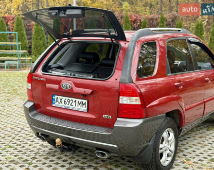 Красный Киа Sportage, объемом двигателя 2.66 л и пробегом 275 тыс. км за 7500 $, фото 24 на Automoto.ua