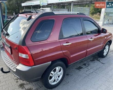 Красный Киа Sportage, объемом двигателя 1.99 л и пробегом 224 тыс. км за 7799 $, фото 1 на Automoto.ua