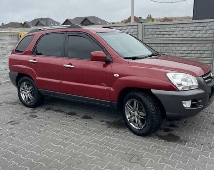 Красный Киа Sportage, объемом двигателя 1.99 л и пробегом 224 тыс. км за 7799 $, фото 6 на Automoto.ua