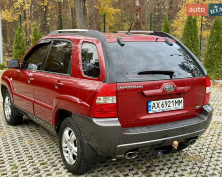 Красный Киа Sportage, объемом двигателя 2.66 л и пробегом 275 тыс. км за 7500 $, фото 10 на Automoto.ua