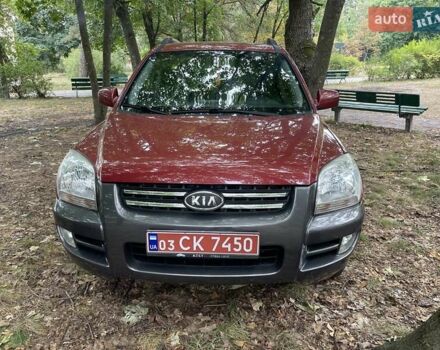 Красный Киа Sportage, объемом двигателя 1.99 л и пробегом 224 тыс. км за 7799 $, фото 9 на Automoto.ua