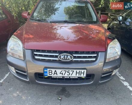 Красный Киа Sportage, объемом двигателя 1.99 л и пробегом 224 тыс. км за 7799 $, фото 3 на Automoto.ua