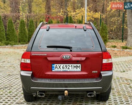 Красный Киа Sportage, объемом двигателя 2.66 л и пробегом 275 тыс. км за 7500 $, фото 3 на Automoto.ua