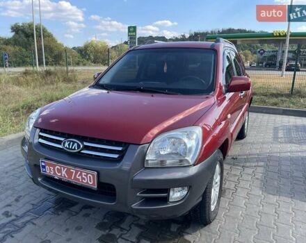 Красный Киа Sportage, объемом двигателя 1.99 л и пробегом 224 тыс. км за 7799 $, фото 7 на Automoto.ua