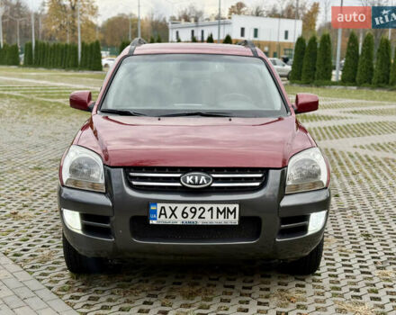 Красный Киа Sportage, объемом двигателя 2.66 л и пробегом 275 тыс. км за 7500 $, фото 2 на Automoto.ua