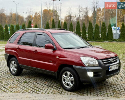 Красный Киа Sportage, объемом двигателя 2.66 л и пробегом 275 тыс. км за 7500 $, фото 4 на Automoto.ua