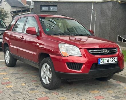 Красный Киа Sportage, объемом двигателя 2 л и пробегом 222 тыс. км за 8500 $, фото 3 на Automoto.ua