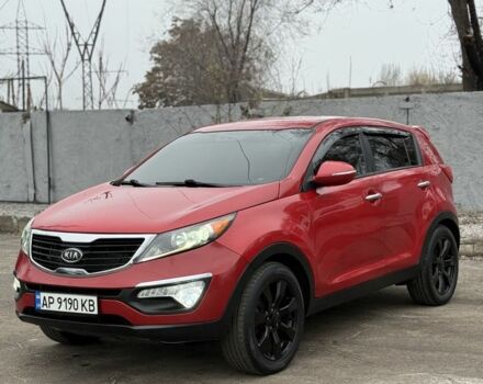 Красный Киа Sportage, объемом двигателя 2.4 л и пробегом 280 тыс. км за 9700 $, фото 2 на Automoto.ua