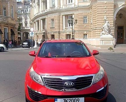 Красный Киа Sportage, объемом двигателя 2.4 л и пробегом 300 тыс. км за 10500 $, фото 2 на Automoto.ua