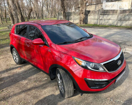 Красный Киа Sportage, объемом двигателя 2.4 л и пробегом 145 тыс. км за 12900 $, фото 6 на Automoto.ua