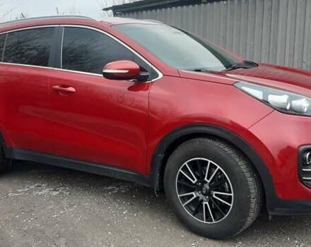 Красный Киа Sportage, объемом двигателя 2 л и пробегом 160 тыс. км за 15999 $, фото 5 на Automoto.ua