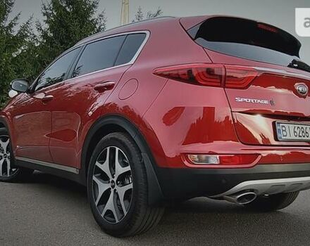 Красный Киа Sportage, объемом двигателя 2 л и пробегом 108 тыс. км за 20500 $, фото 10 на Automoto.ua