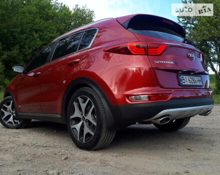 Красный Киа Sportage, объемом двигателя 2 л и пробегом 108 тыс. км за 20500 $, фото 4 на Automoto.ua