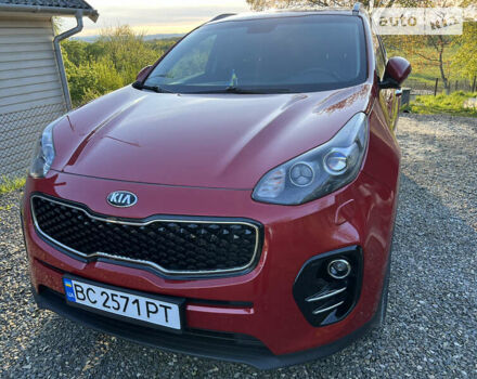 Красный Киа Sportage, объемом двигателя 2 л и пробегом 130 тыс. км за 19300 $, фото 1 на Automoto.ua