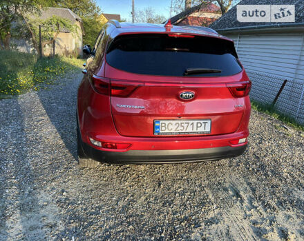 Красный Киа Sportage, объемом двигателя 2 л и пробегом 130 тыс. км за 19300 $, фото 2 на Automoto.ua
