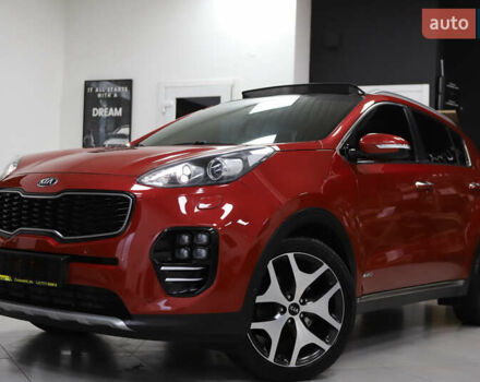 Красный Киа Sportage, объемом двигателя 2 л и пробегом 144 тыс. км за 21800 $, фото 10 на Automoto.ua