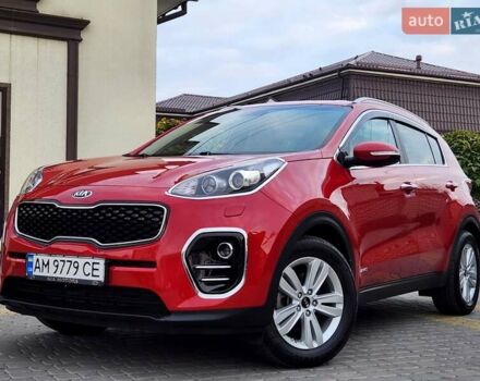 Красный Киа Sportage, объемом двигателя 2 л и пробегом 64 тыс. км за 19999 $, фото 3 на Automoto.ua