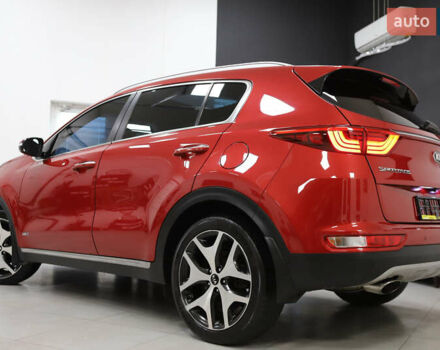 Красный Киа Sportage, объемом двигателя 2 л и пробегом 144 тыс. км за 21800 $, фото 6 на Automoto.ua