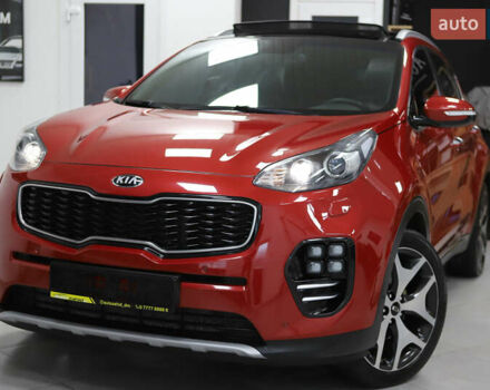 Красный Киа Sportage, объемом двигателя 2 л и пробегом 144 тыс. км за 21800 $, фото 11 на Automoto.ua