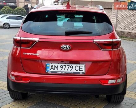 Красный Киа Sportage, объемом двигателя 2 л и пробегом 64 тыс. км за 19999 $, фото 5 на Automoto.ua