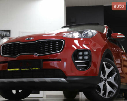 Красный Киа Sportage, объемом двигателя 2 л и пробегом 144 тыс. км за 21800 $, фото 12 на Automoto.ua
