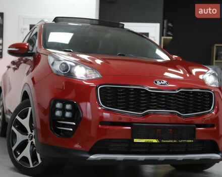 Красный Киа Sportage, объемом двигателя 2 л и пробегом 144 тыс. км за 21800 $, фото 19 на Automoto.ua