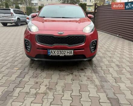 Красный Киа Sportage, объемом двигателя 2 л и пробегом 110 тыс. км за 17600 $, фото 1 на Automoto.ua