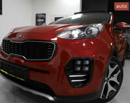Красный Киа Sportage, объемом двигателя 2 л и пробегом 144 тыс. км за 21800 $, фото 13 на Automoto.ua