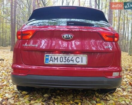Красный Киа Sportage, объемом двигателя 1.7 л и пробегом 161 тыс. км за 15000 $, фото 35 на Automoto.ua