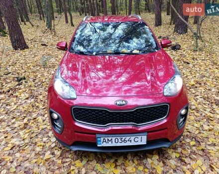 Червоний Кіа Sportage, об'ємом двигуна 1.7 л та пробігом 161 тис. км за 15000 $, фото 4 на Automoto.ua