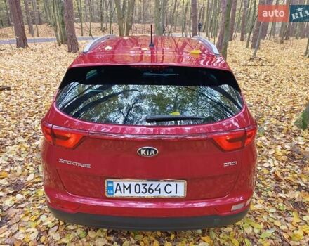 Красный Киа Sportage, объемом двигателя 1.7 л и пробегом 161 тыс. км за 15000 $, фото 30 на Automoto.ua