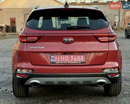 Красный Киа Sportage, объемом двигателя 2 л и пробегом 105 тыс. км за 26750 $, фото 10 на Automoto.ua