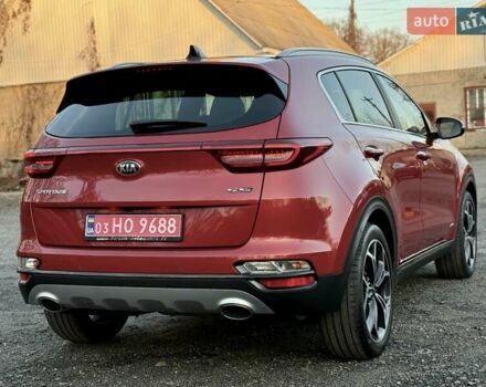 Красный Киа Sportage, объемом двигателя 2 л и пробегом 105 тыс. км за 26750 $, фото 9 на Automoto.ua