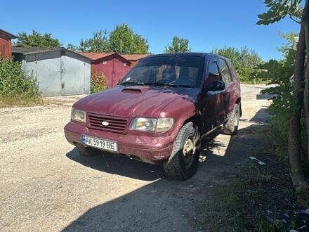 Красный Киа Sportage, объемом двигателя 2 л и пробегом 250 тыс. км за 700 $, фото 1 на Automoto.ua