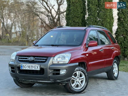 Киа Sportage 2005 в Тернополе на Automoto.ua Красный Киа Sportage, объемом двигателя 2 л и пробегом 300 тыс. км за 5999 $, фото 1 на Automoto.ua