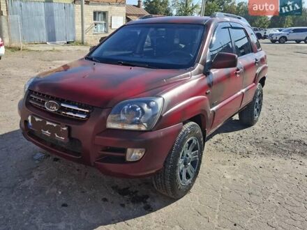 Червоний Кіа Sportage, об'ємом двигуна 1.99 л та пробігом 280 тис. км за 7500 $, фото 1 на Automoto.ua