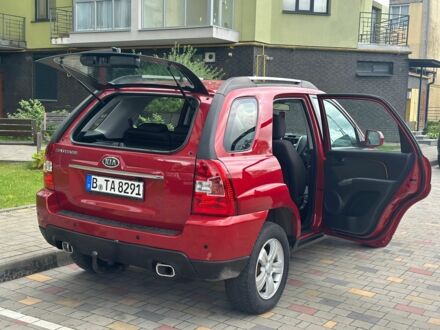 Червоний Кіа Sportage, об'ємом двигуна 2 л та пробігом 222 тис. км за 8500 $, фото 1 на Automoto.ua