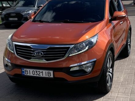 Червоний Кіа Sportage, об'ємом двигуна 2 л та пробігом 190 тис. км за 12300 $, фото 1 на Automoto.ua