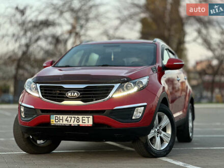 Червоний Кіа Sportage, об'ємом двигуна 2 л та пробігом 150 тис. км за 13500 $, фото 1 на Automoto.ua
